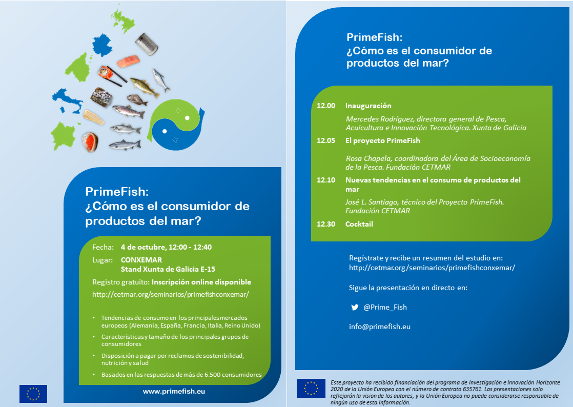 PrimeFish presents its conclusions on the Spanish seafood market at Conxemar.