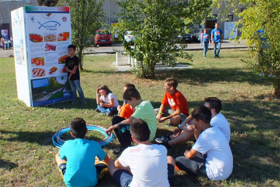 Local students learnt the importance of consuming sustainable seafood.